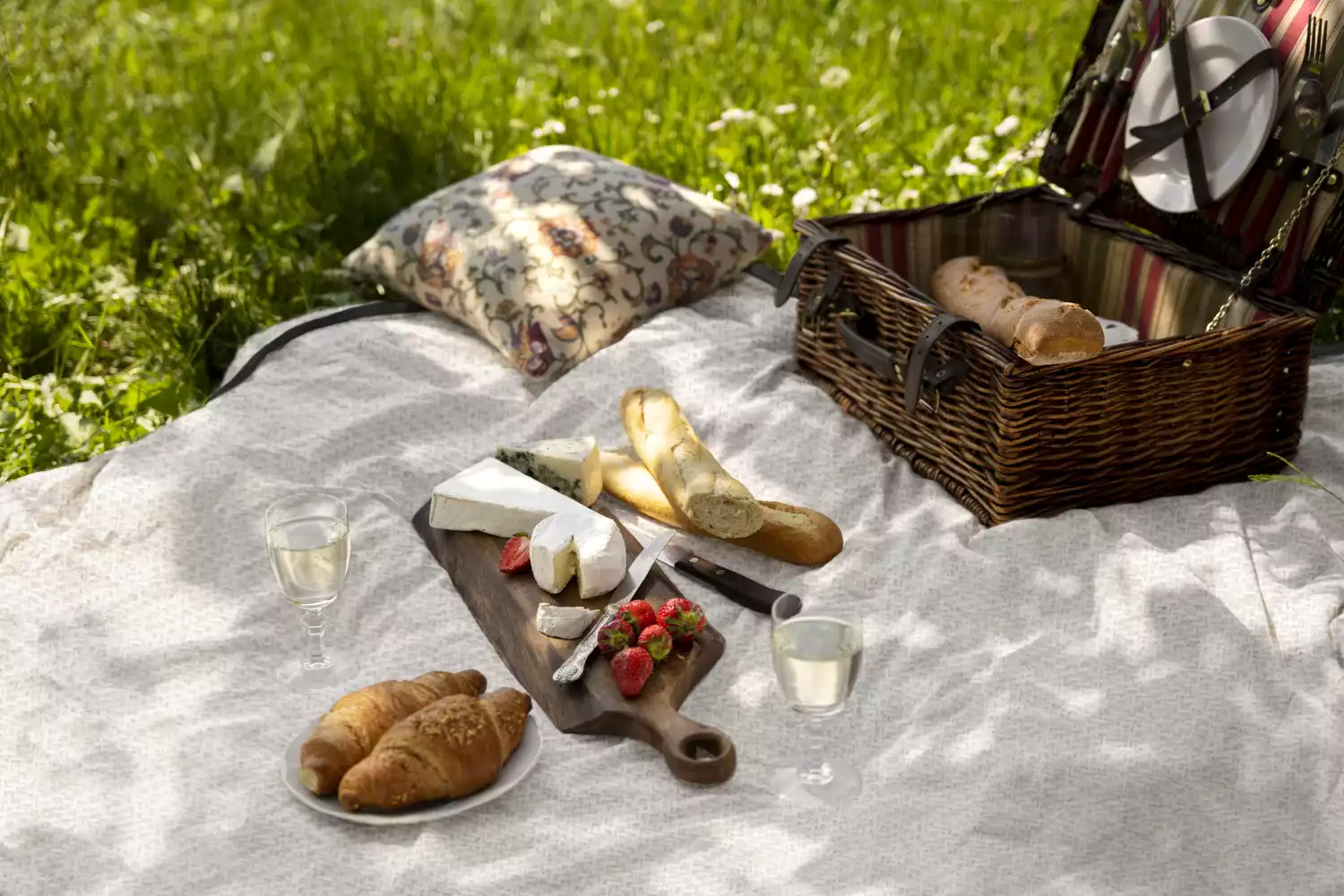 picnic blanket neutral